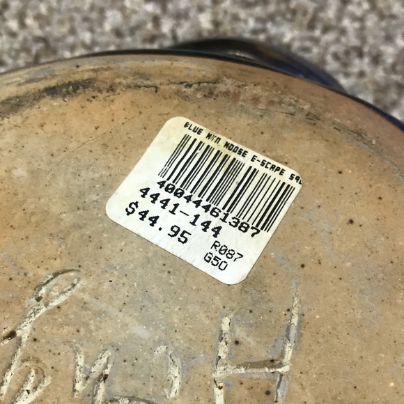 Artisan pottery owl moose mountains moon - Picture 7 of 7